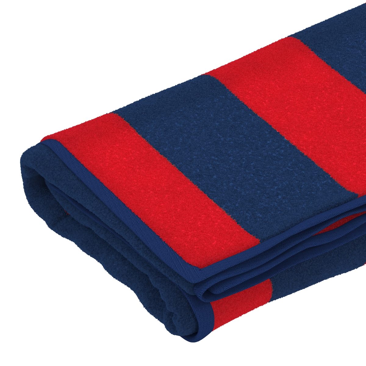 Beach Towel 3 Red 3D