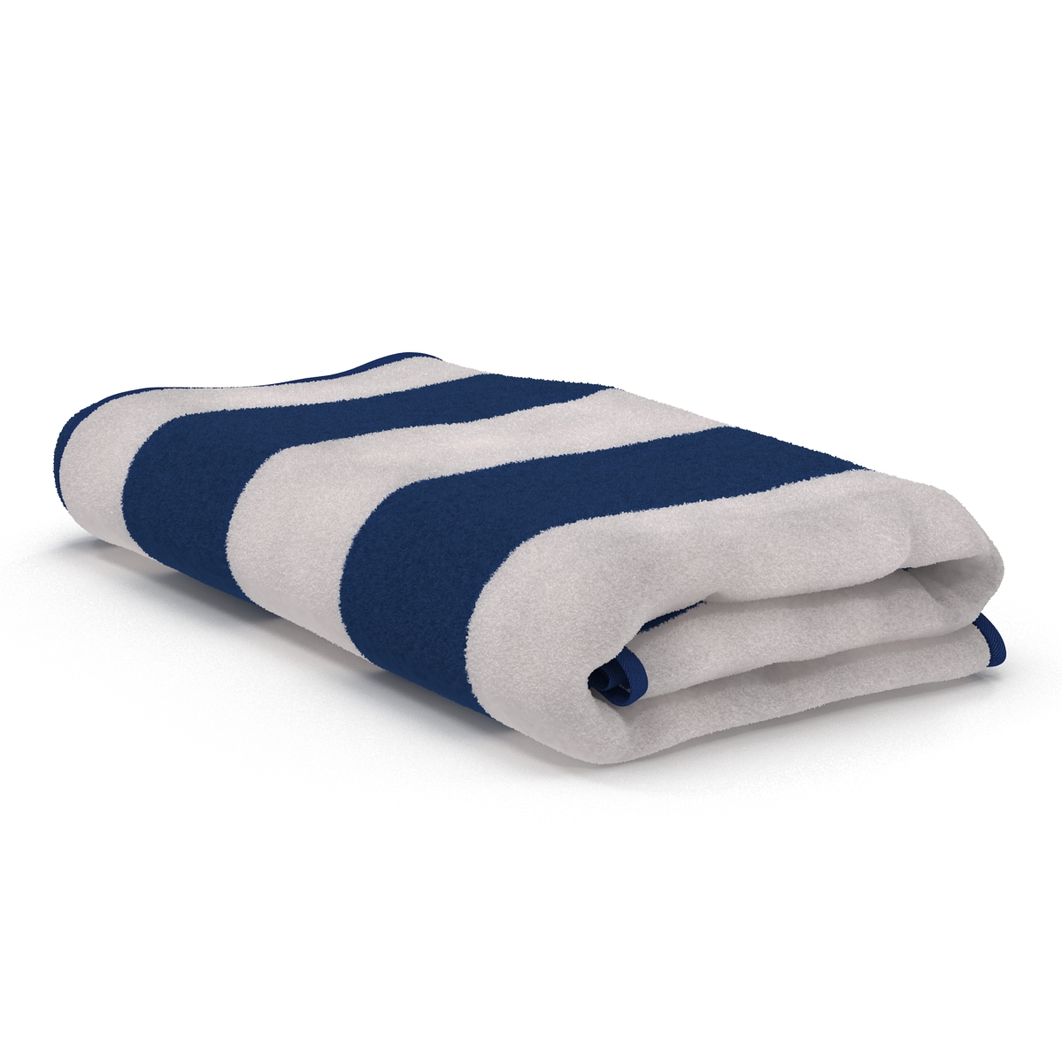 Beach Towel 3 White 3D model