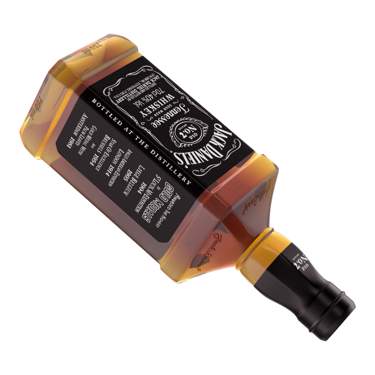 Jack Daniels Bottle 3D model