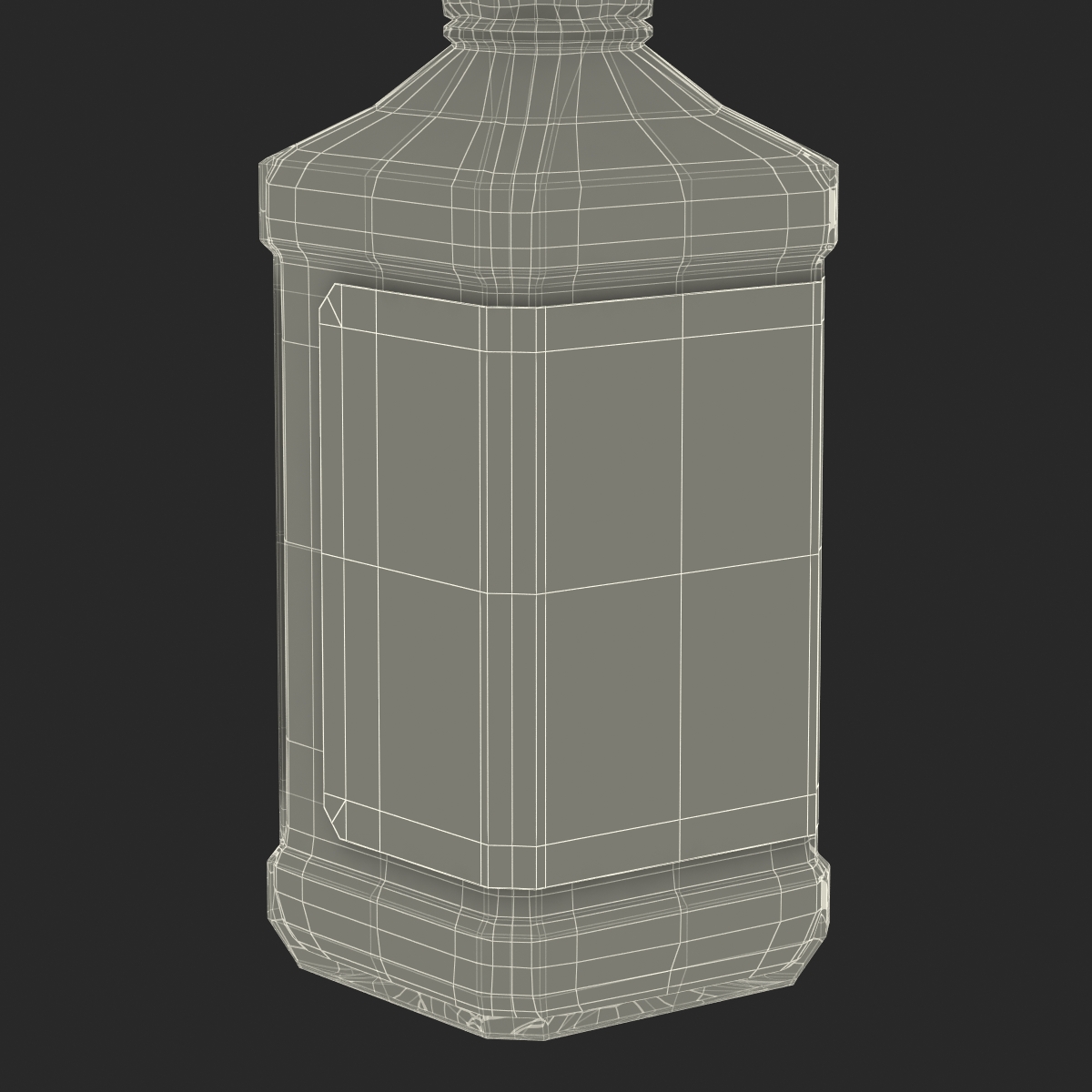 Jack Daniels Bottle 3D model