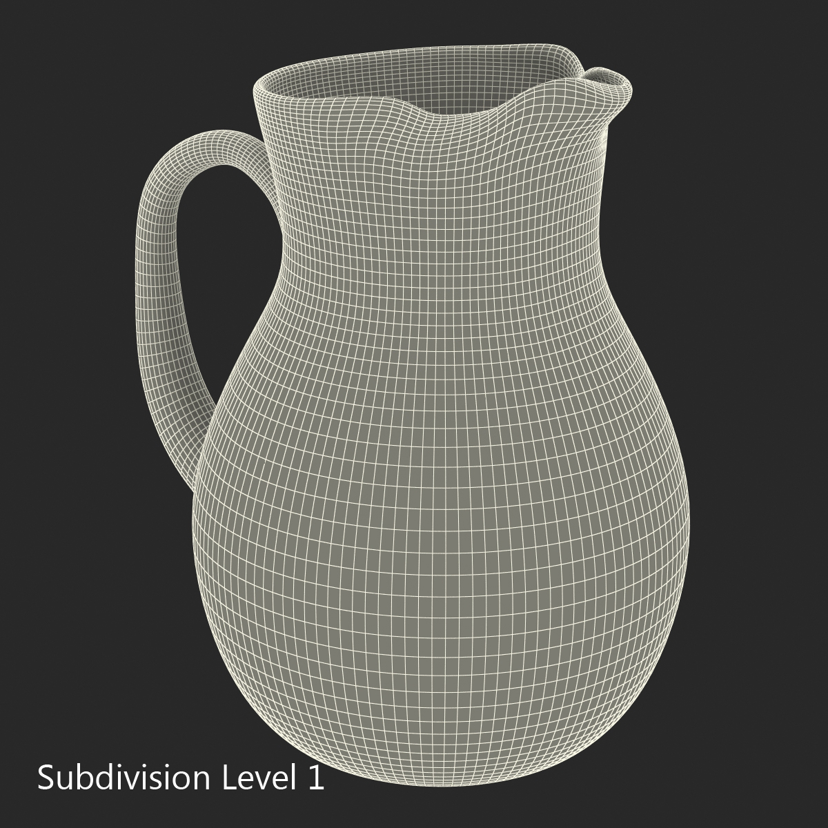 3D Lemonade Pitcher