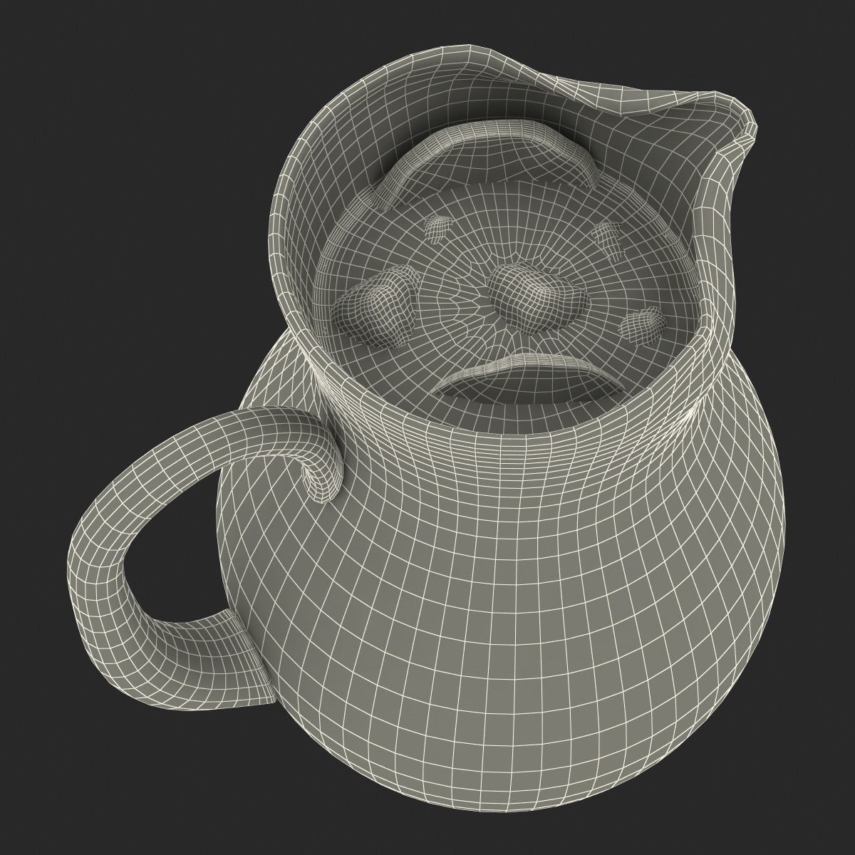 3D Lemonade Pitcher