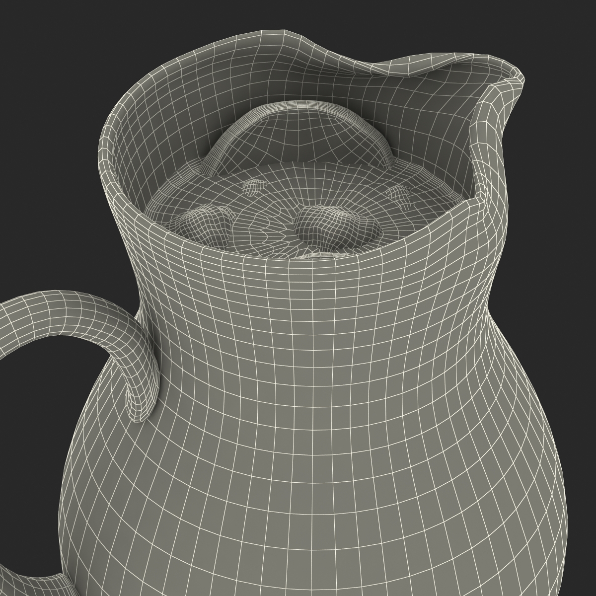 3D Lemonade Pitcher