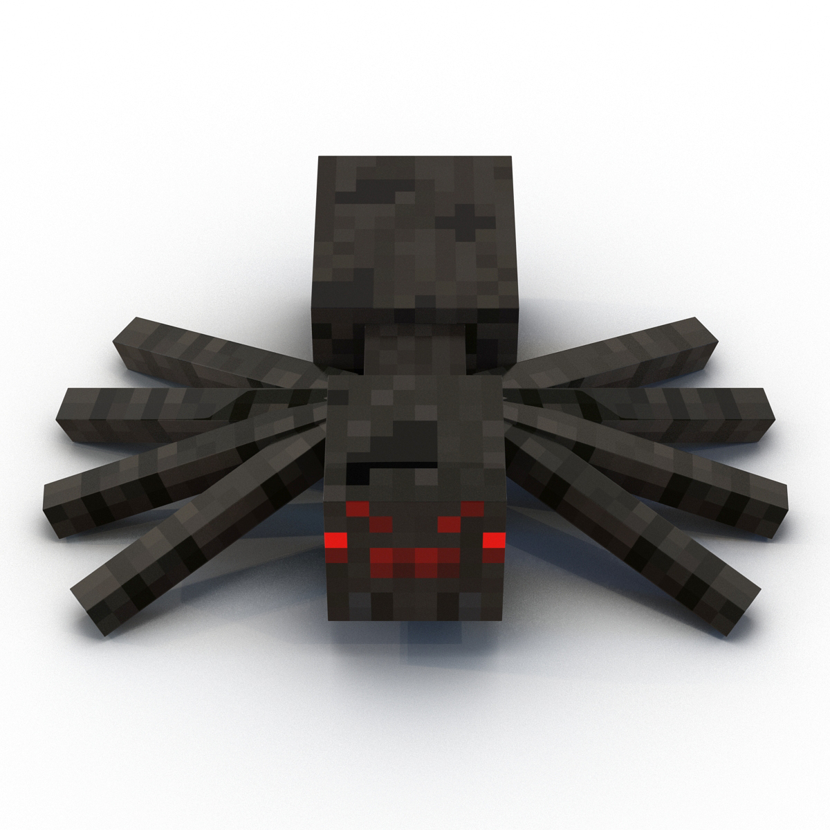 3D Minecraft Spider