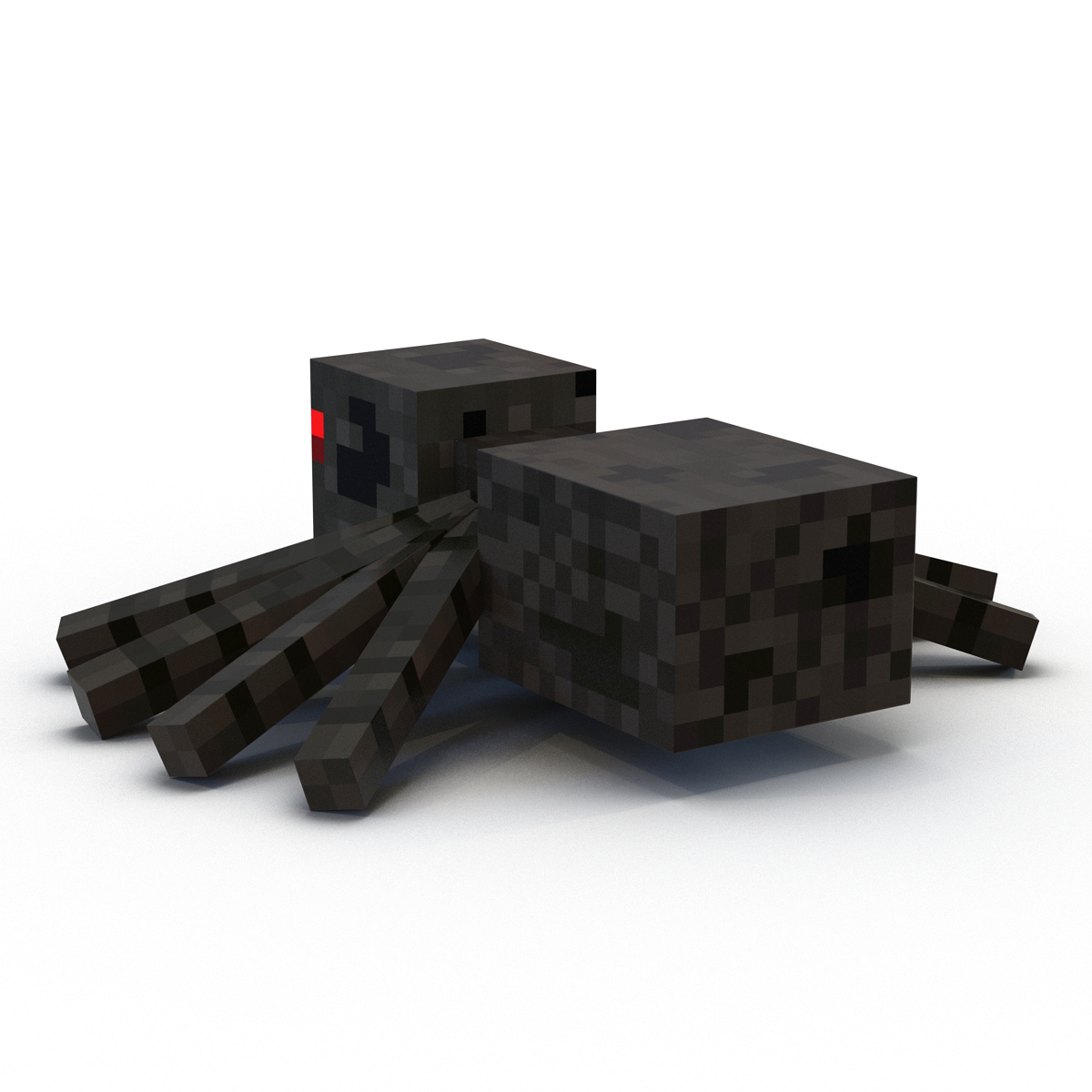 3D Minecraft Spider