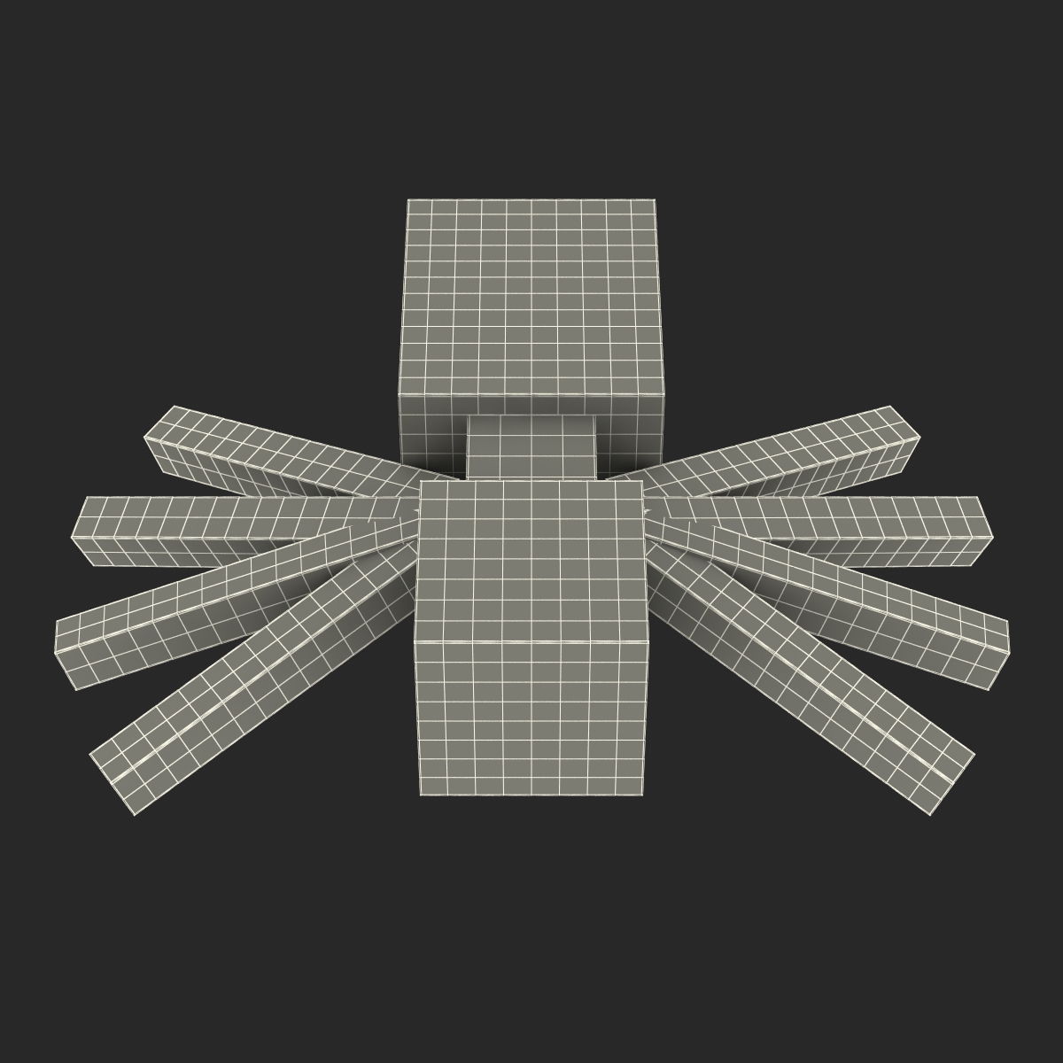 3D Minecraft Spider