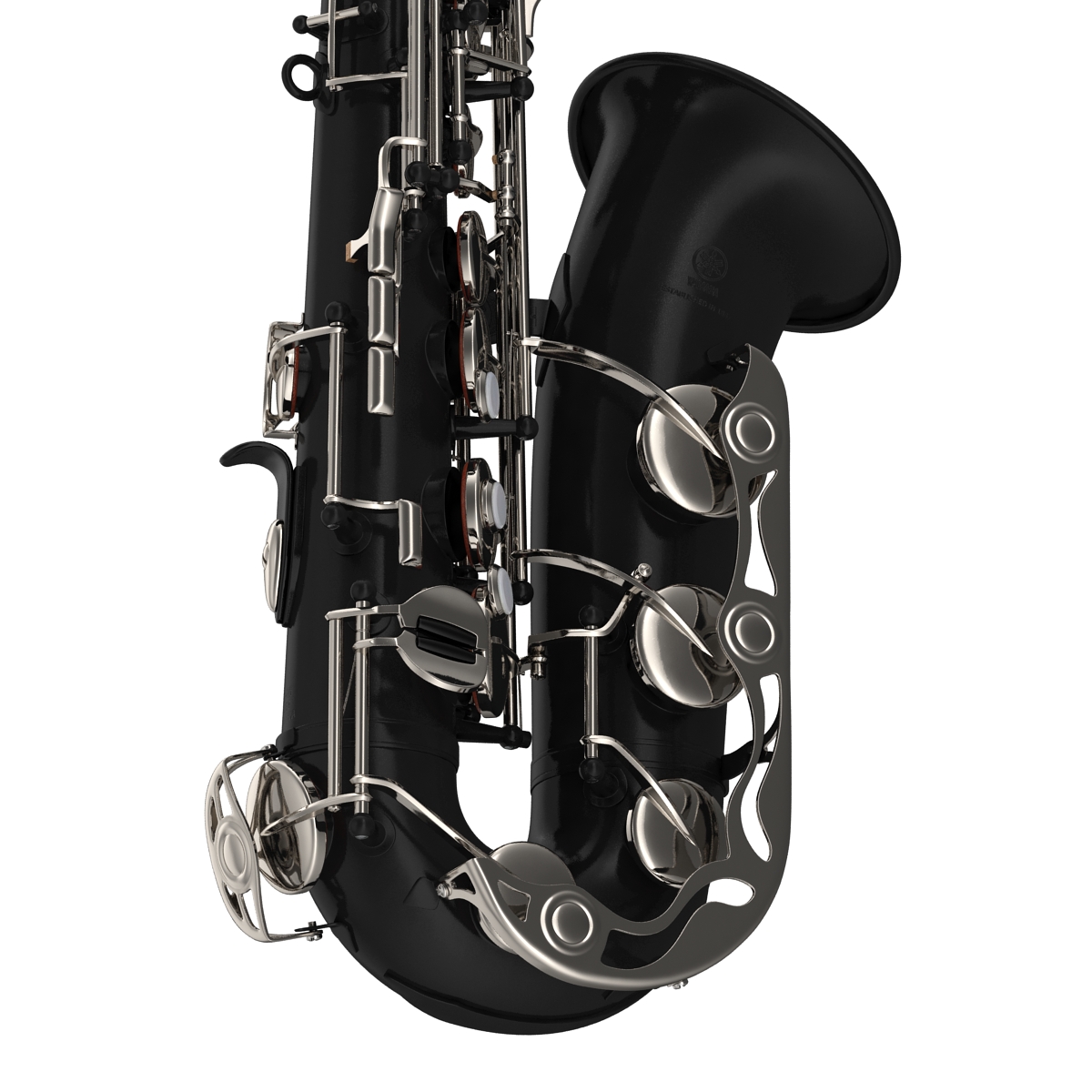 3D model Black Saxophone