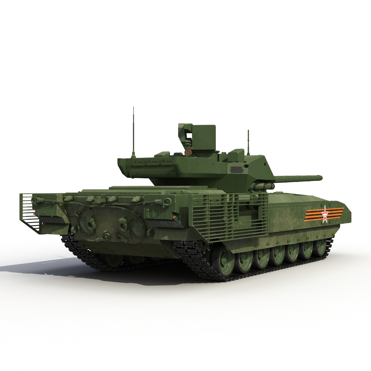 3D Russian Main Battle Tank T-14 Armata