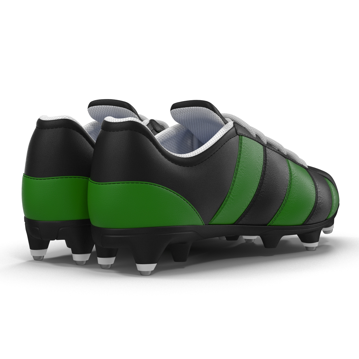 Football Boots 2 Green 3D