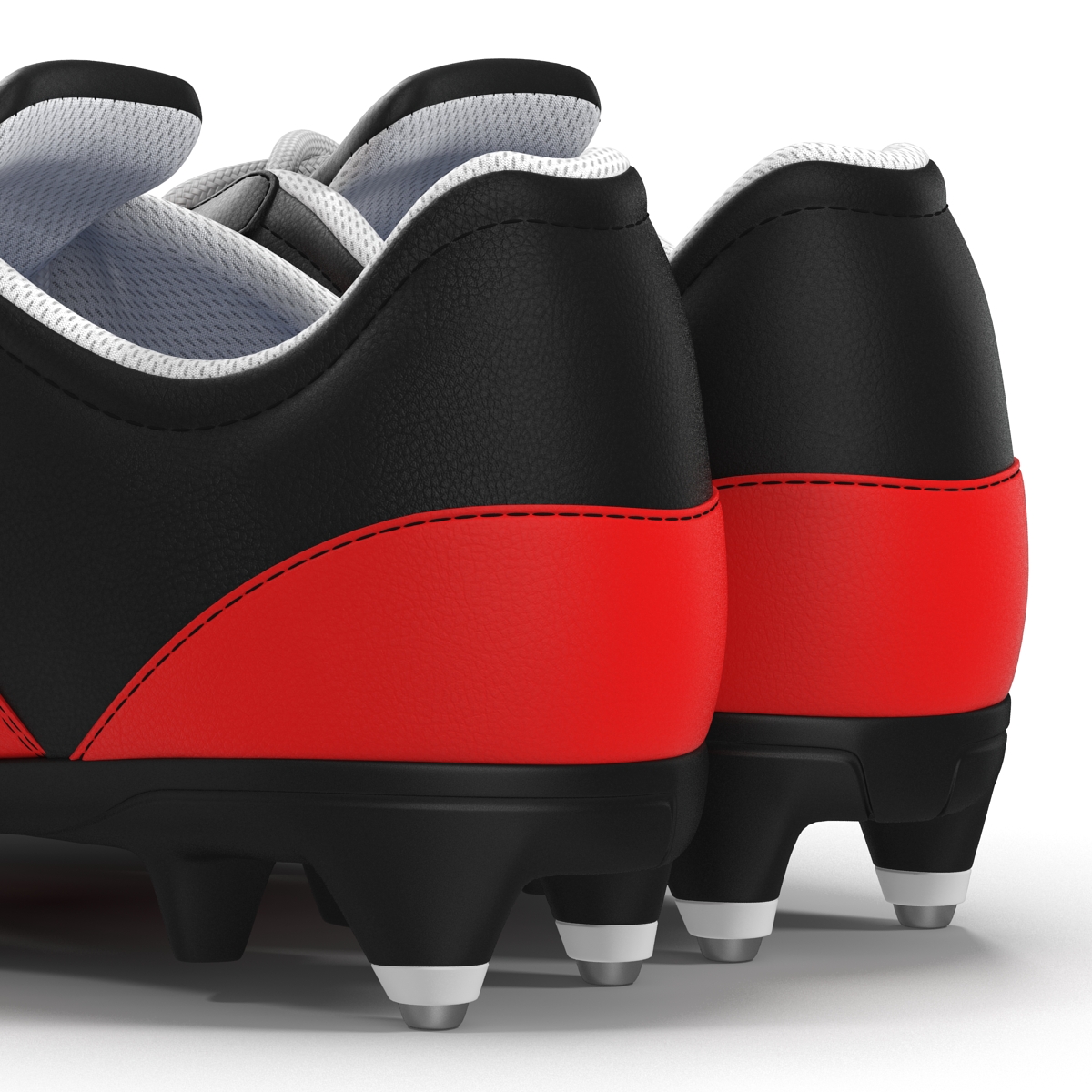 3D model Football Boots 2 Red