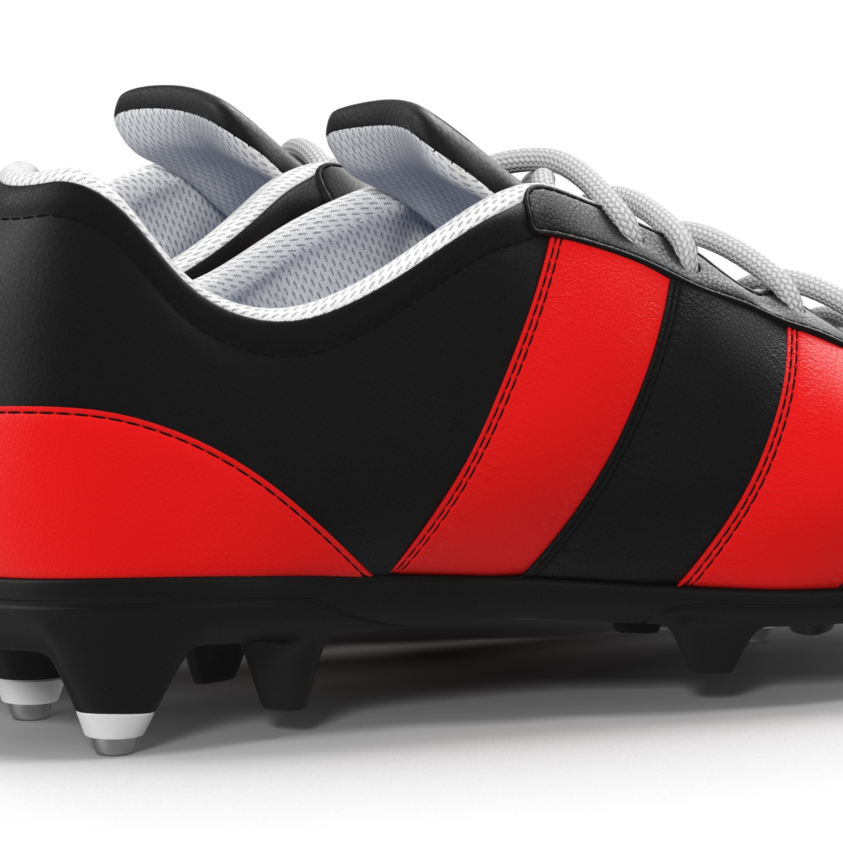 3D model Football Boots 2 Red