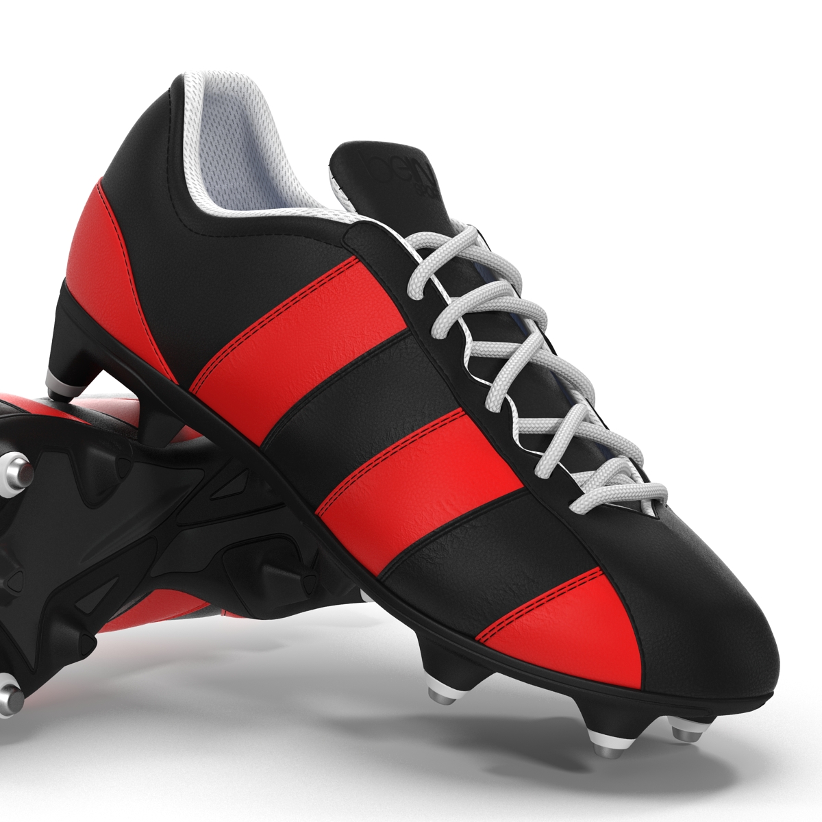 3D model Football Boots 2 Red