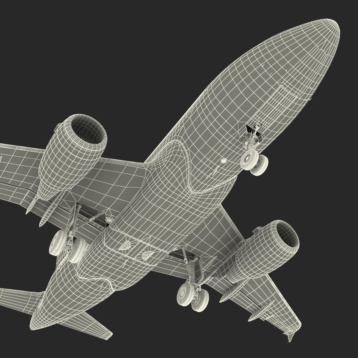 3D Airbus A318 Lufthansa