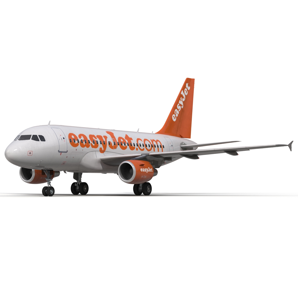 Airbus A318 EasyJet 3D model