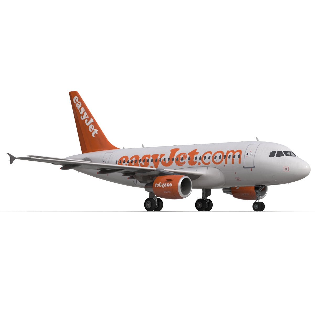 Airbus A318 EasyJet 3D model