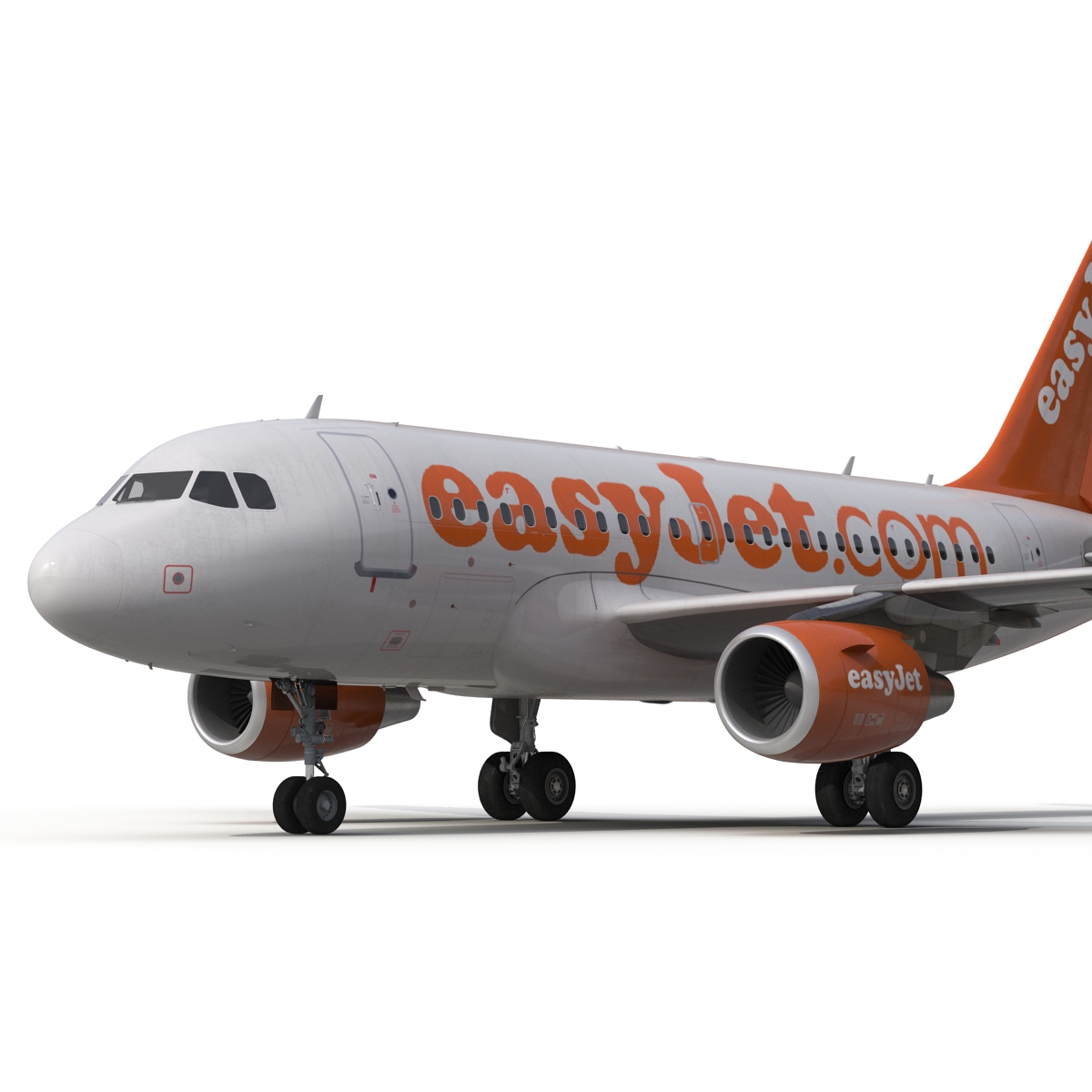 Airbus A318 EasyJet 3D model