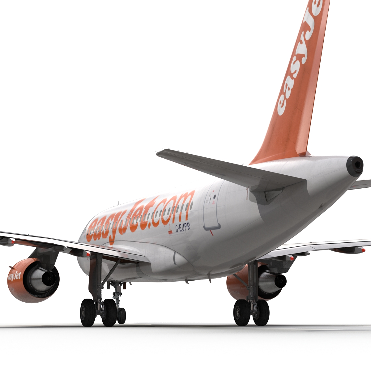 Airbus A318 EasyJet 3D model