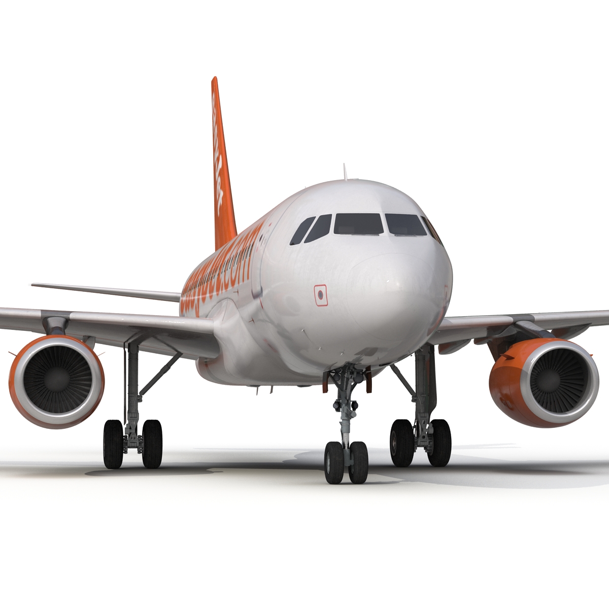 Airbus A318 EasyJet 3D model