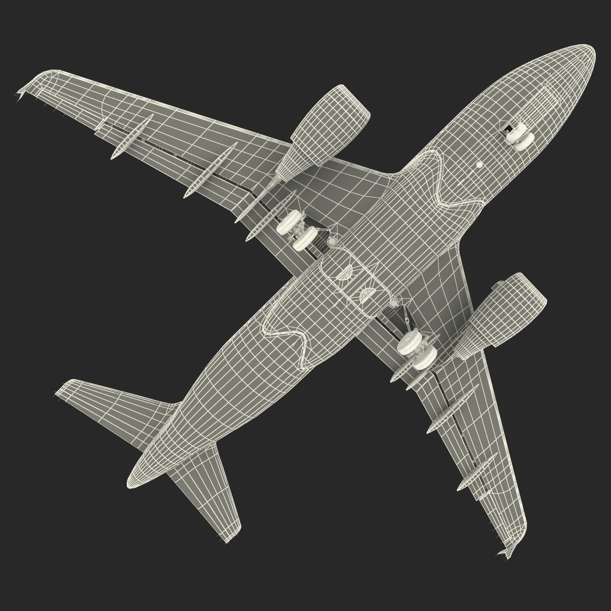 Airbus A318 EasyJet 3D model