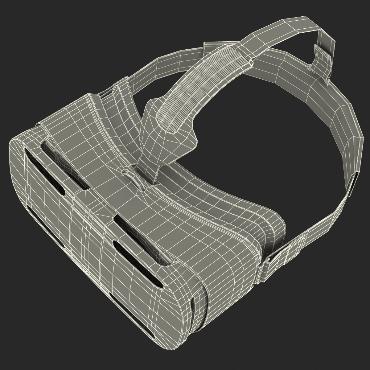 3D model Samsung Gear VR