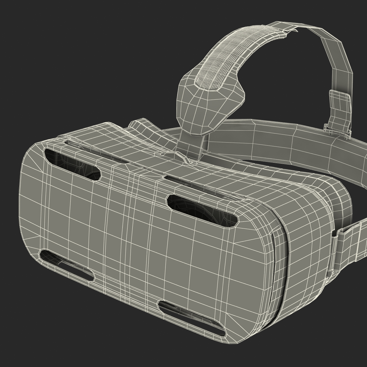 3D model Samsung Gear VR