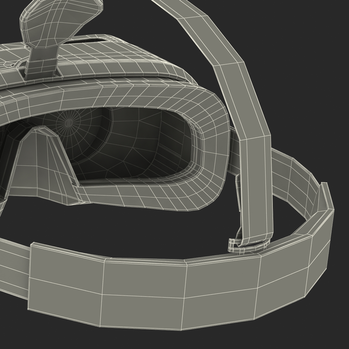 3D model Samsung Gear VR