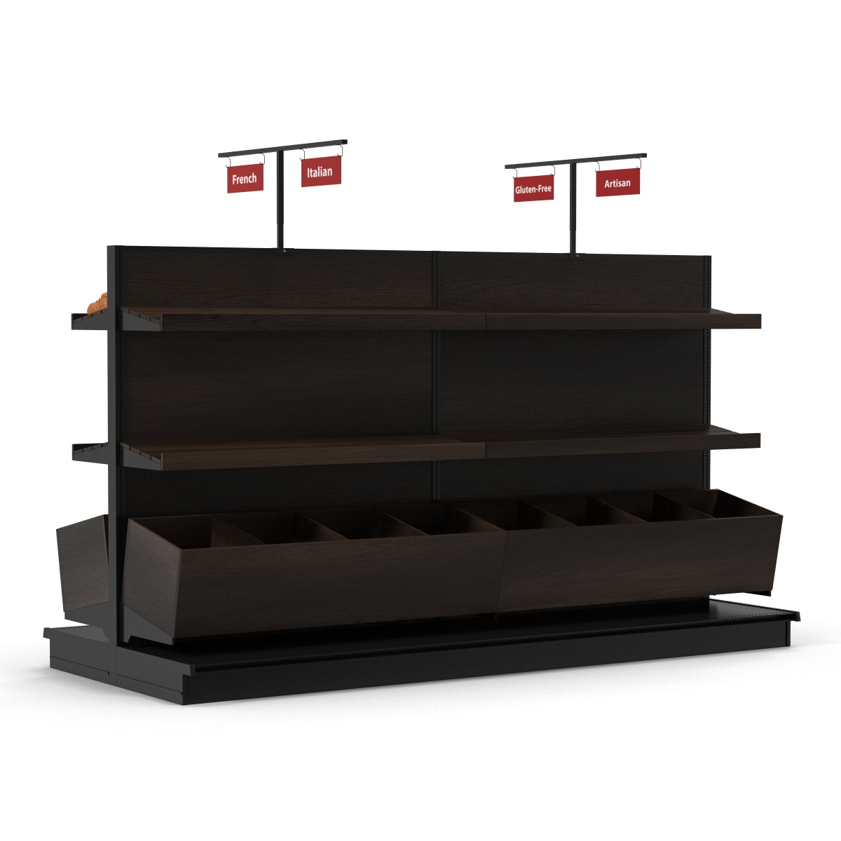 Bakery Display Dark 3D model