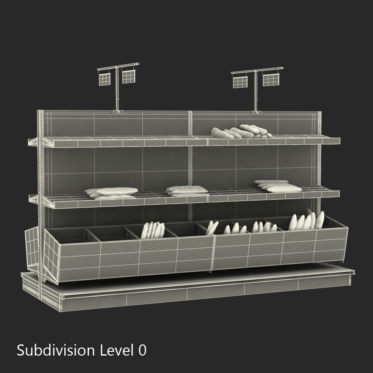 Bakery Display 3D model