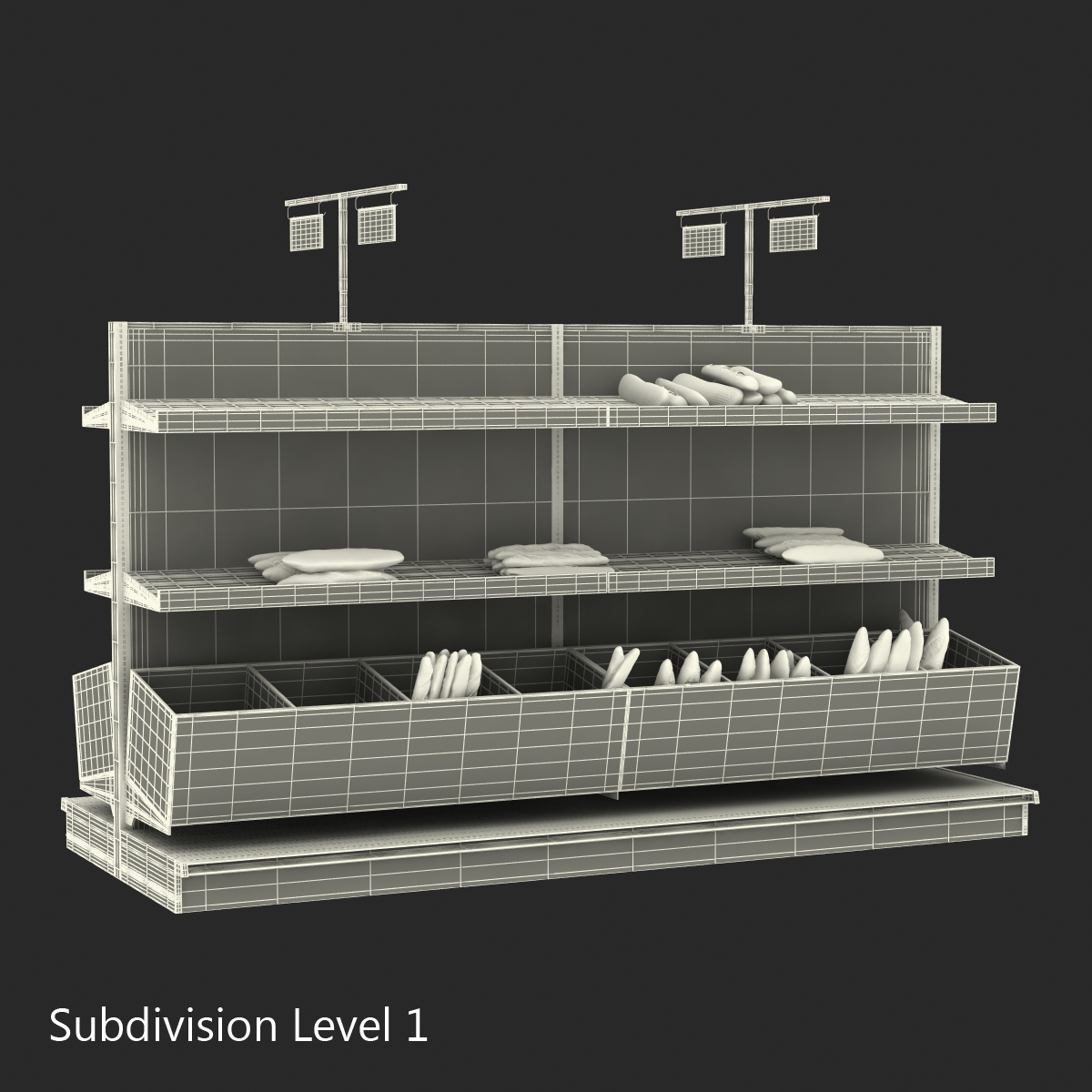 Bakery Display 3D model