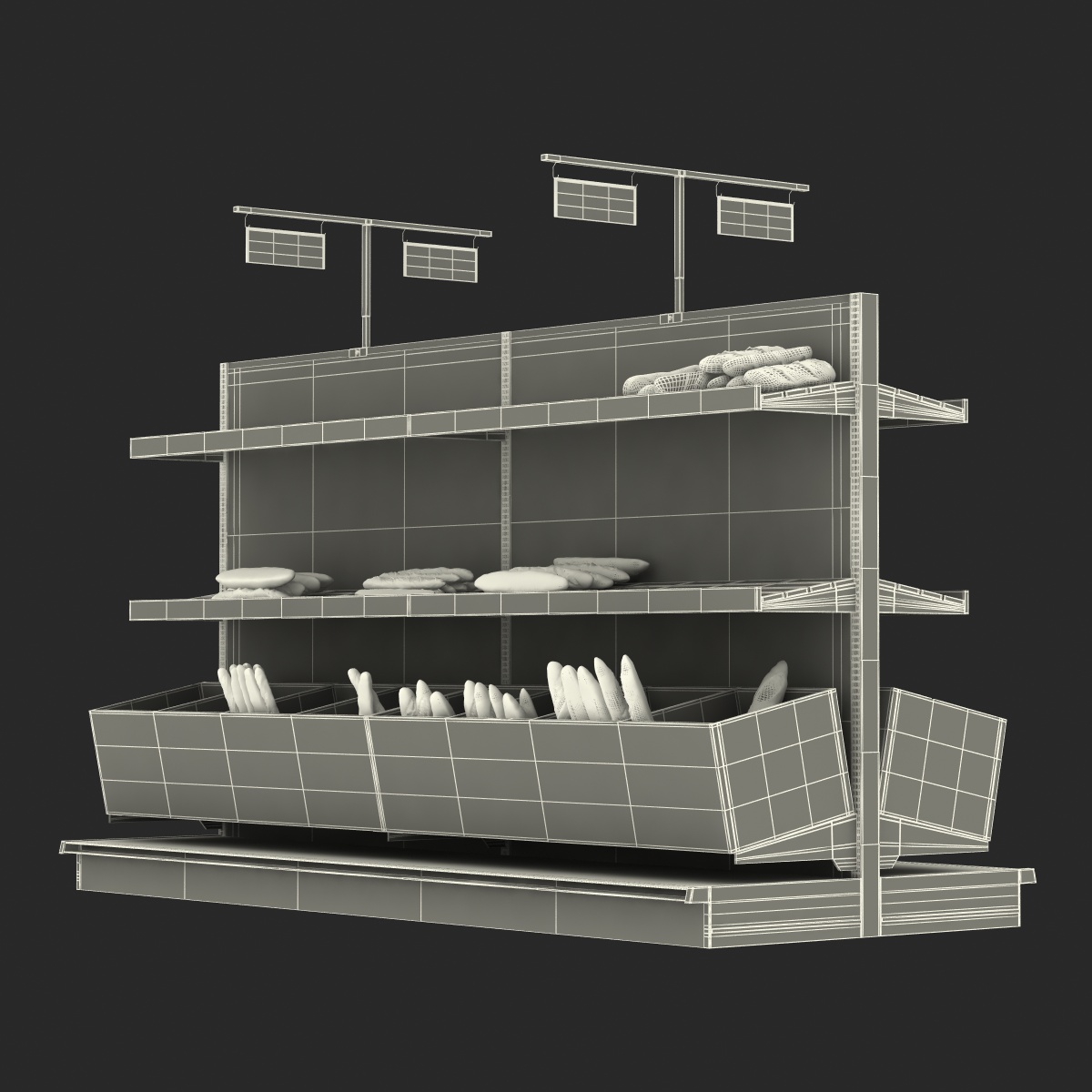 Bakery Display 3D model