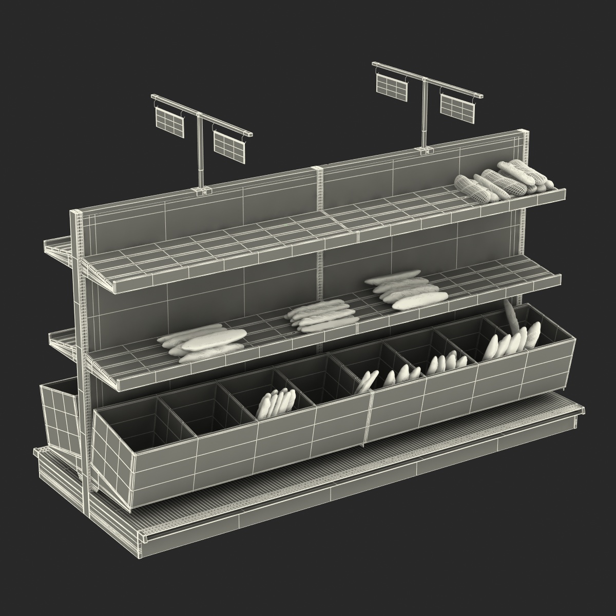 Bakery Display 3D model