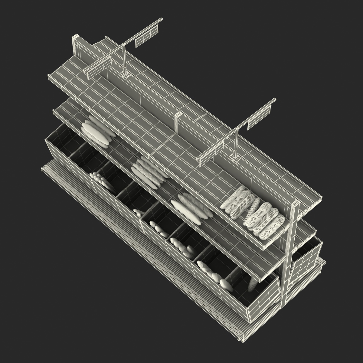 Bakery Display 3D model