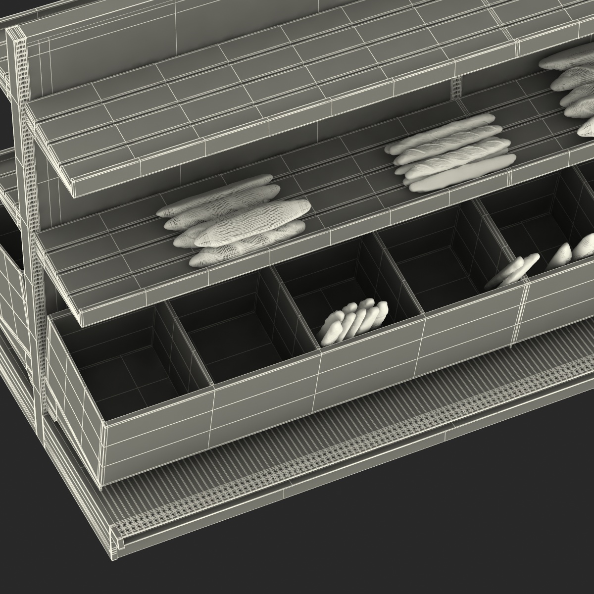 Bakery Display 3D model