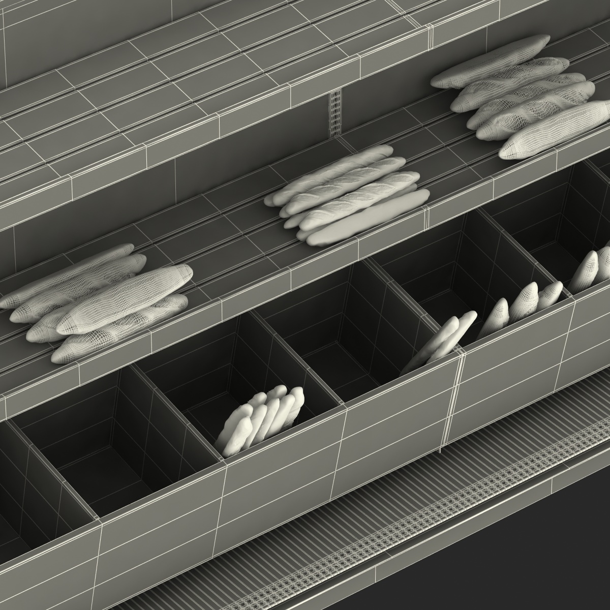 Bakery Display 3D model