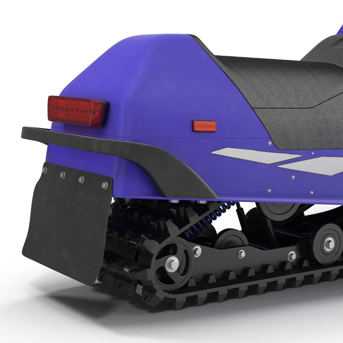 3D model Snowmobile Generic Rigged