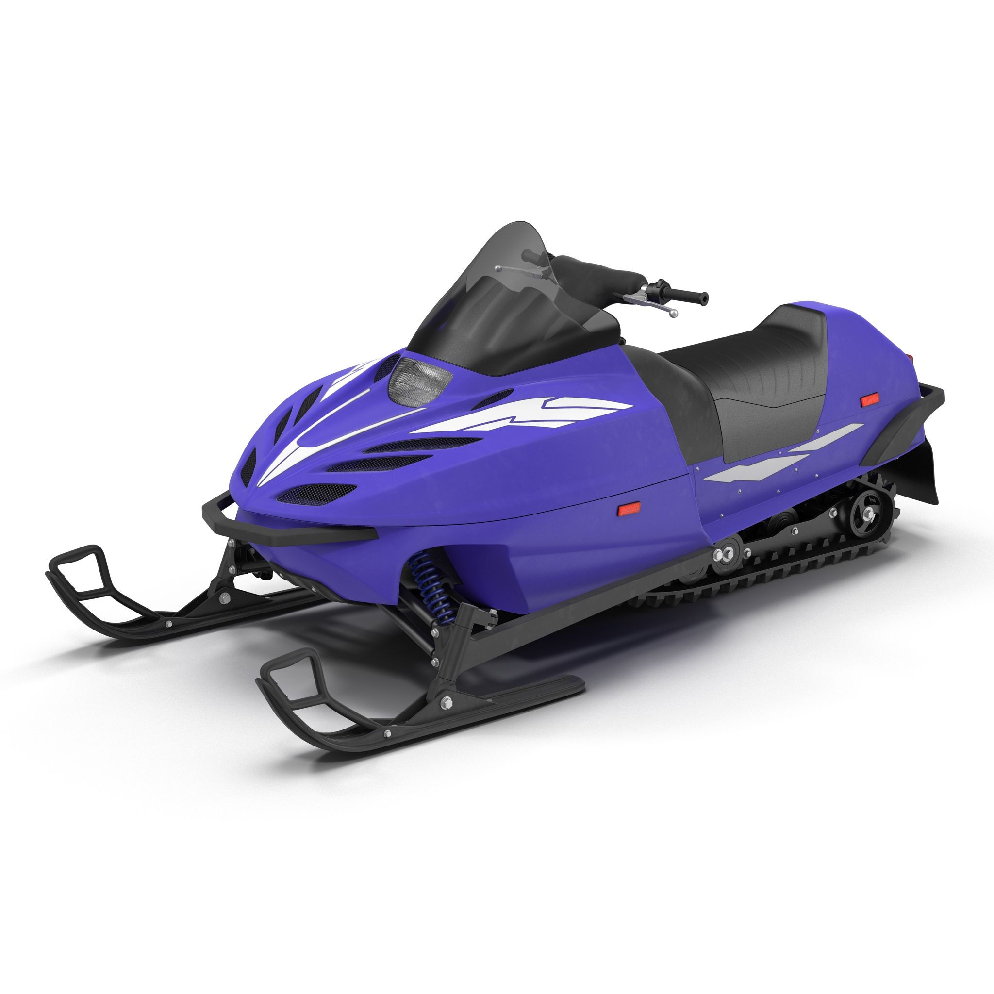 3D Snowmobile Generic model