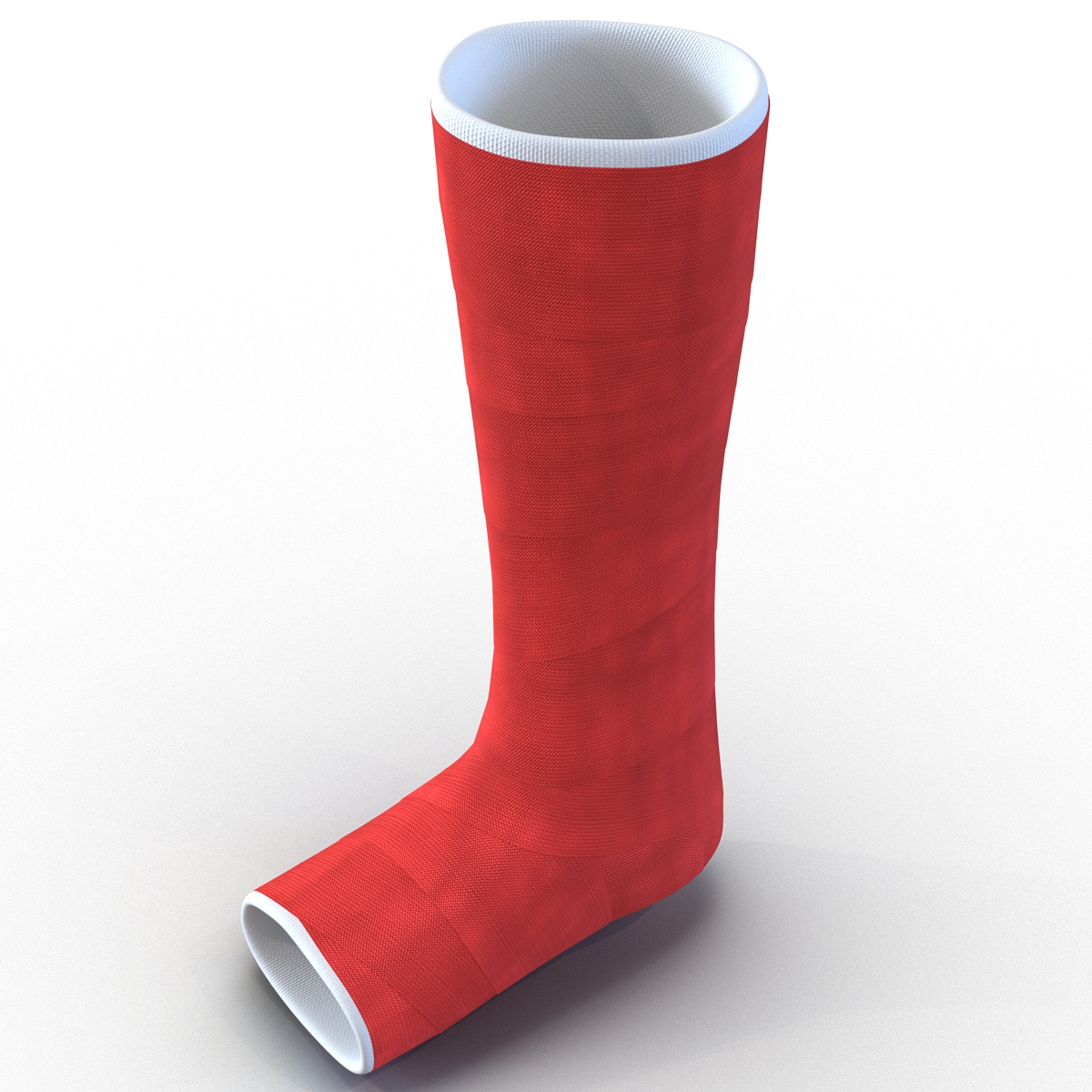 Orthopedic Cast Leg 3D model