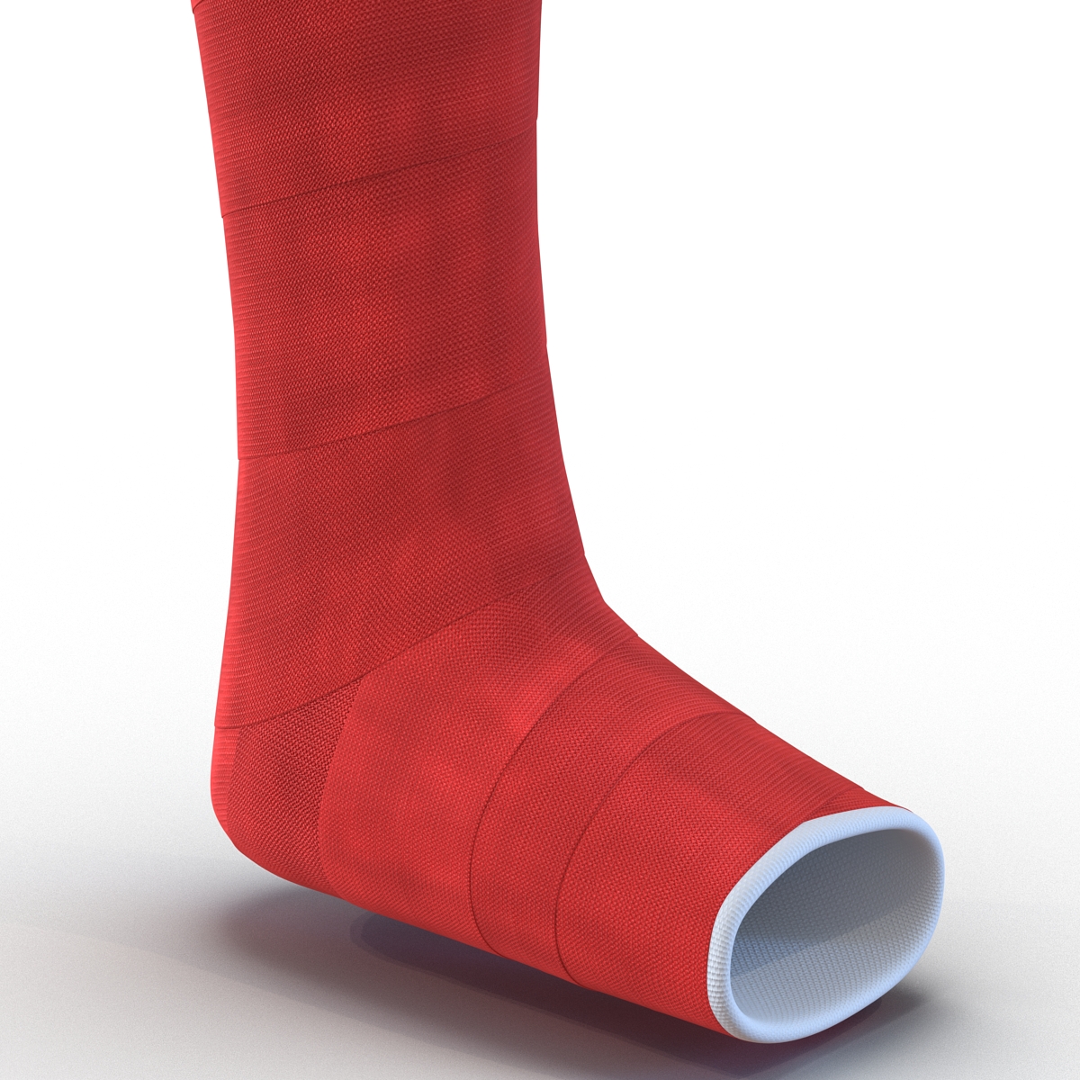 Orthopedic Cast Leg 3D model