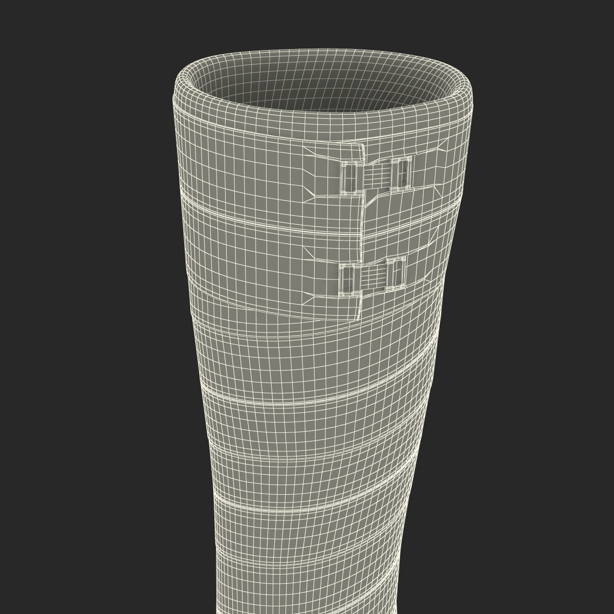 Orthopedic Cast Leg 3D model