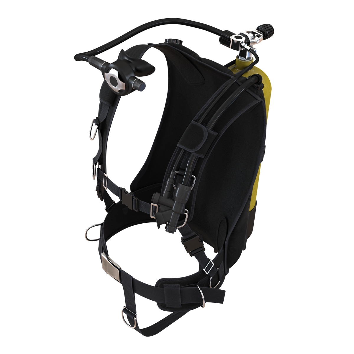 3D Diving Equipment 3 model