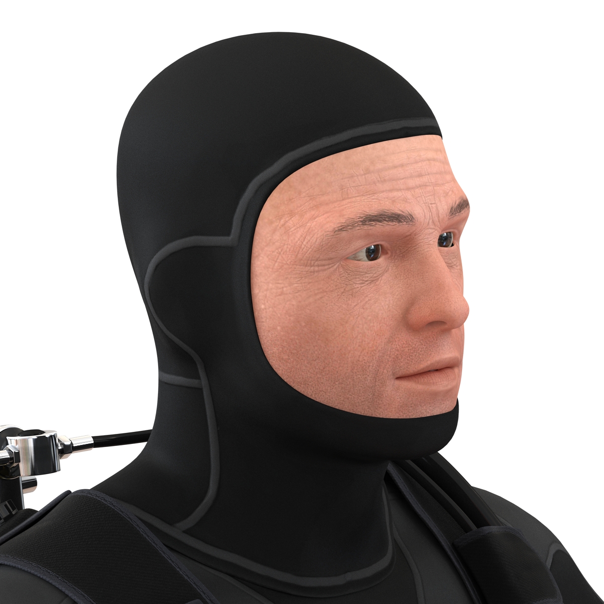 Diver 3D model