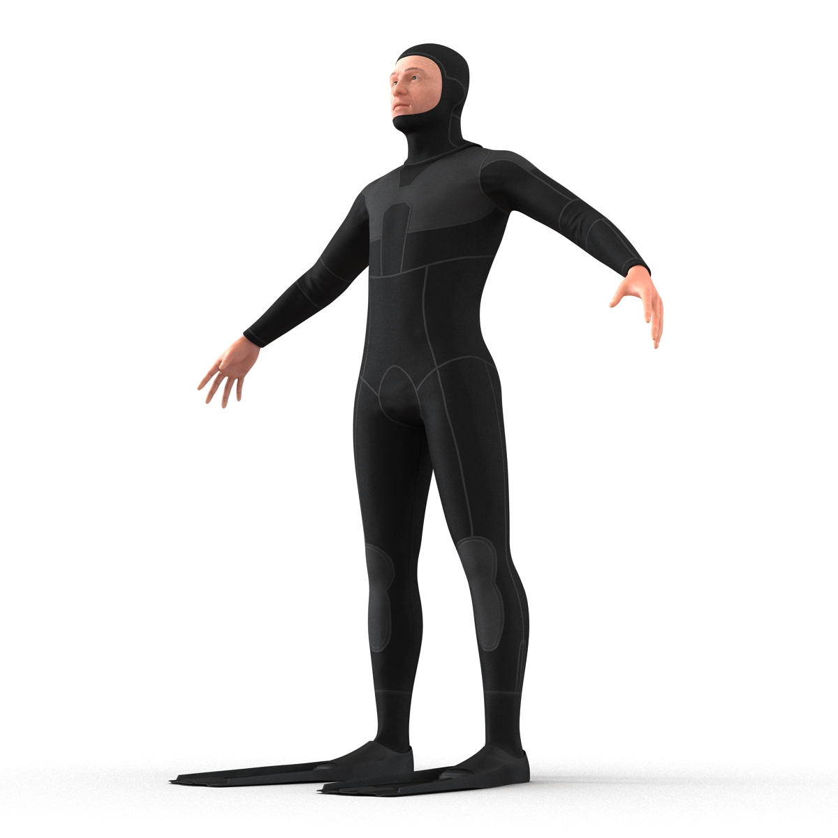 Diver 2 3D model