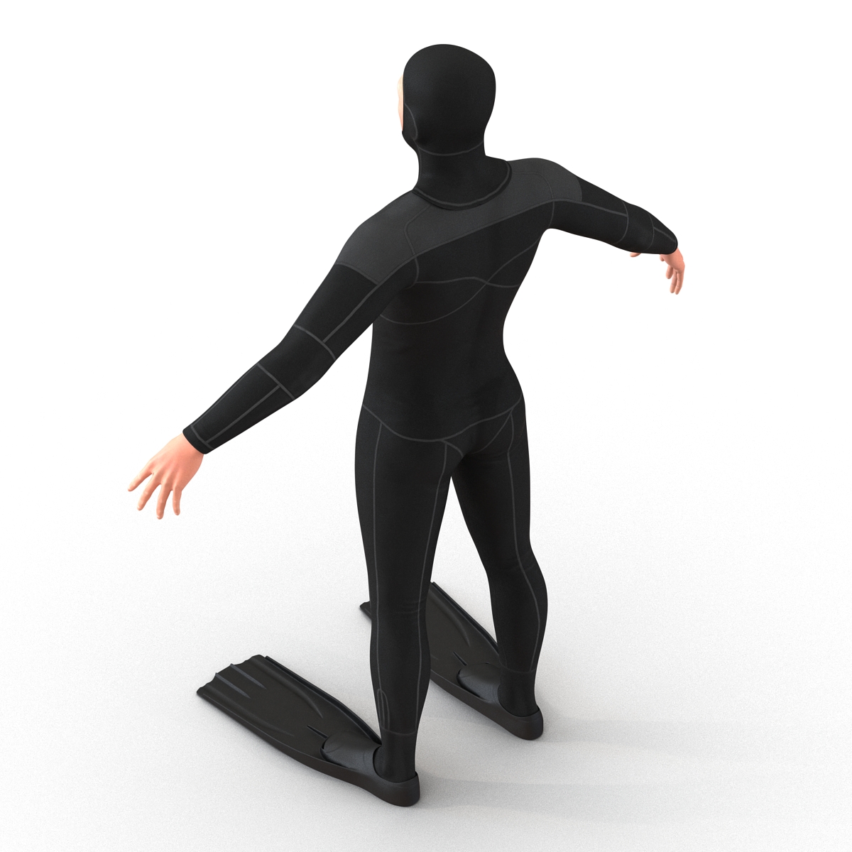 Diver 2 3D model