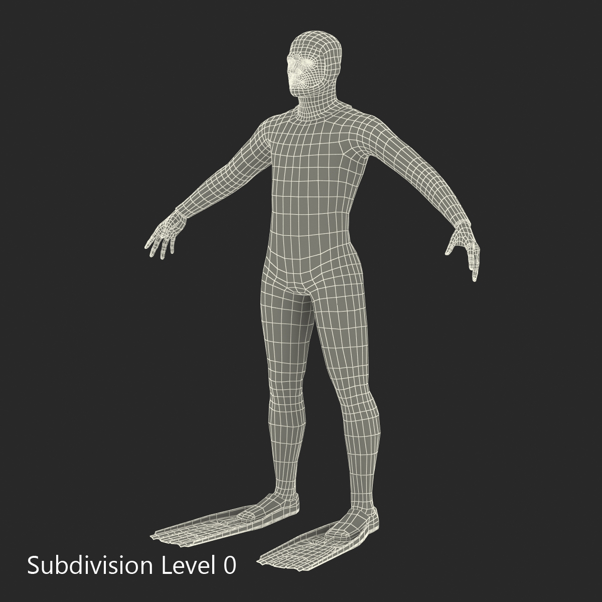 Diver 2 3D model