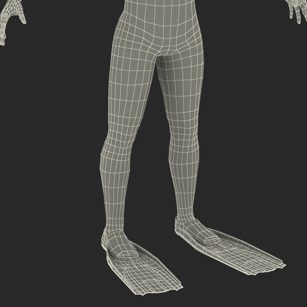 Diver 2 3D model