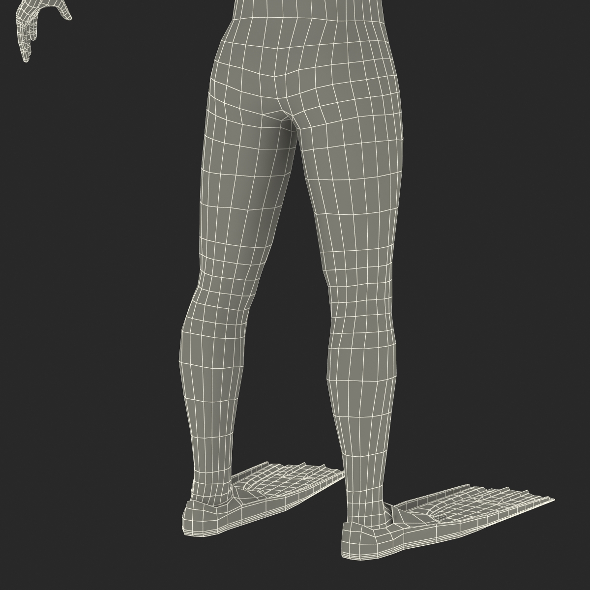 Diver 2 3D model