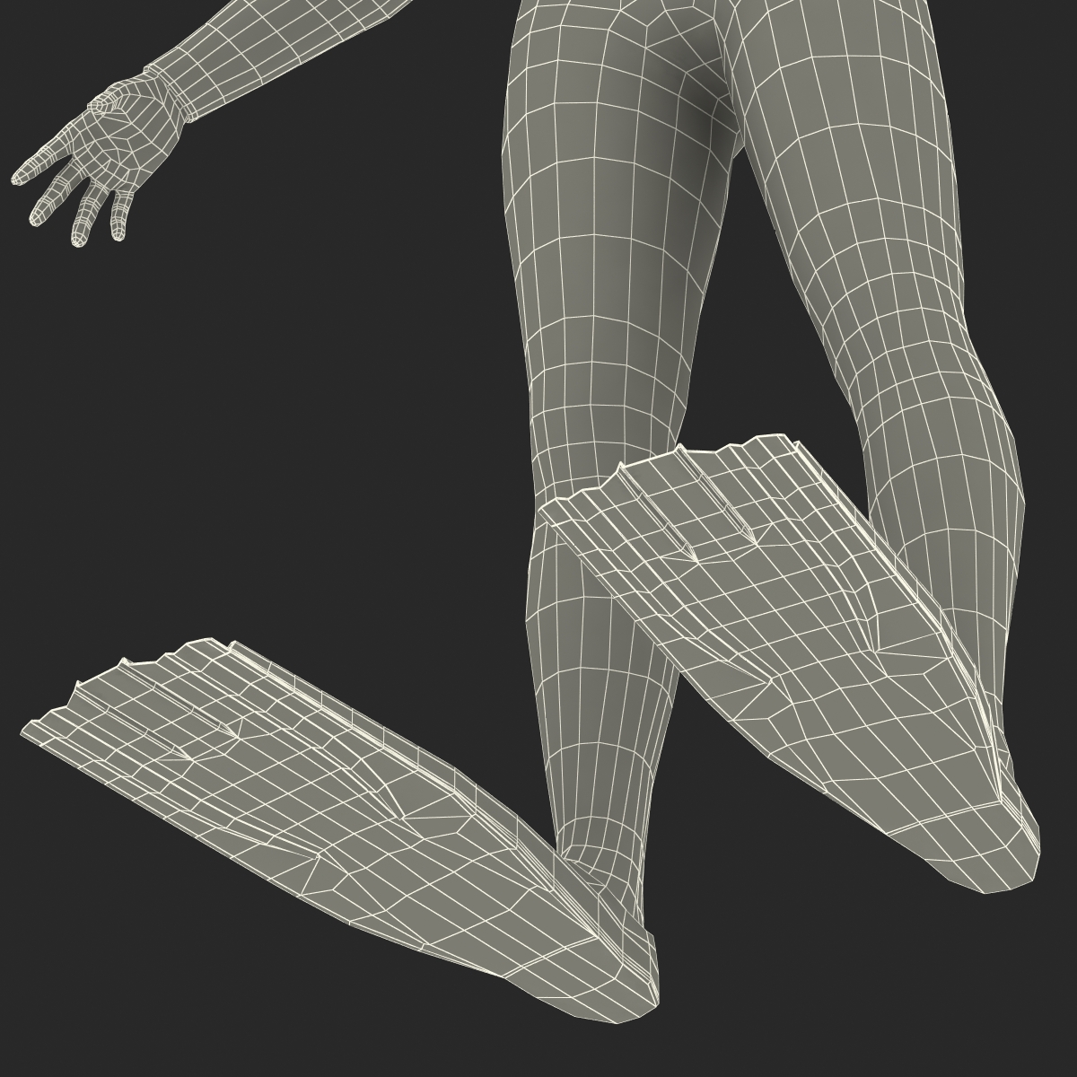 Diver 2 3D model