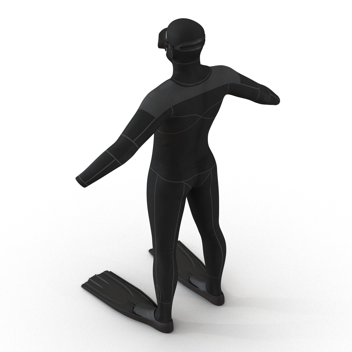 Dive Wetsuit 3D