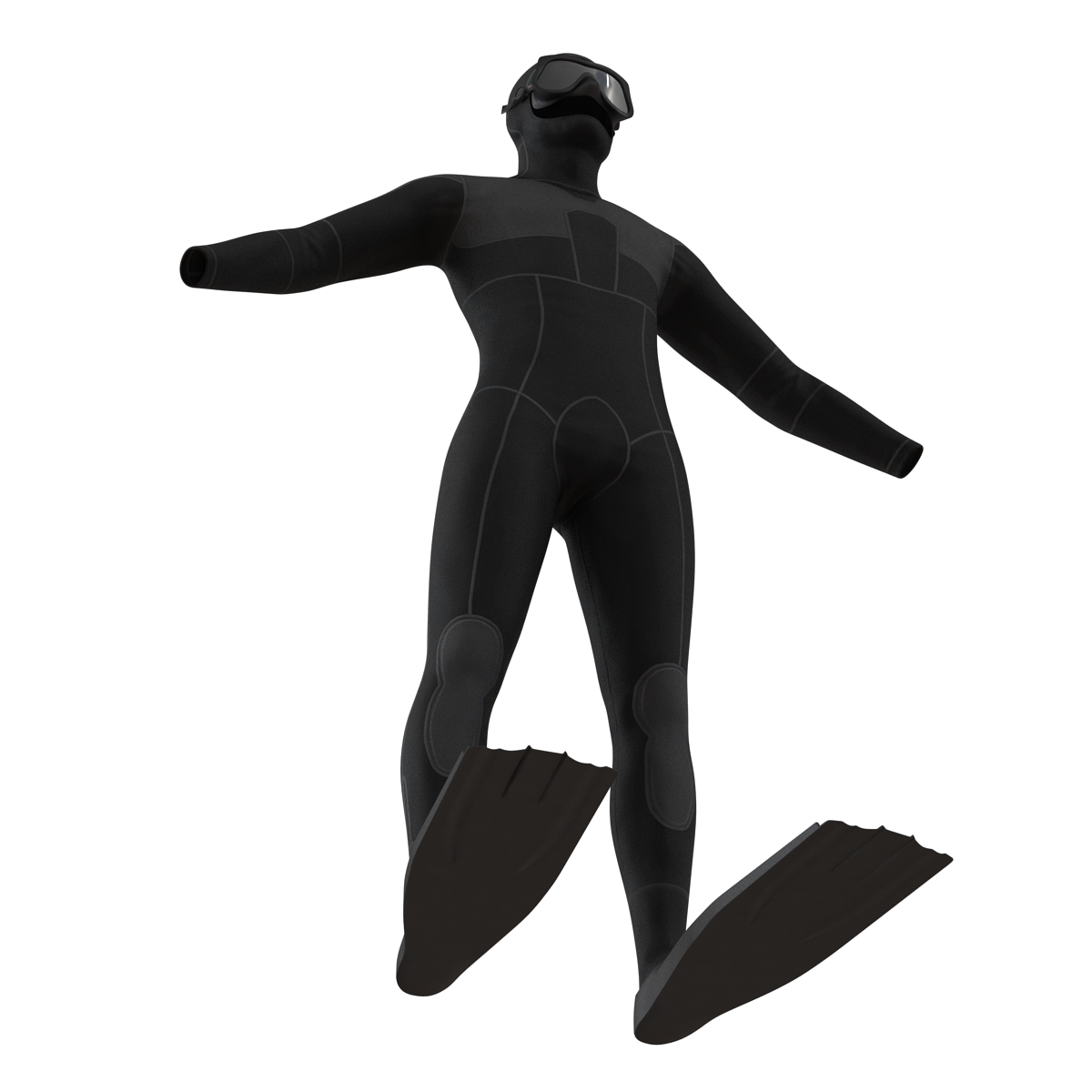 Dive Wetsuit 3D