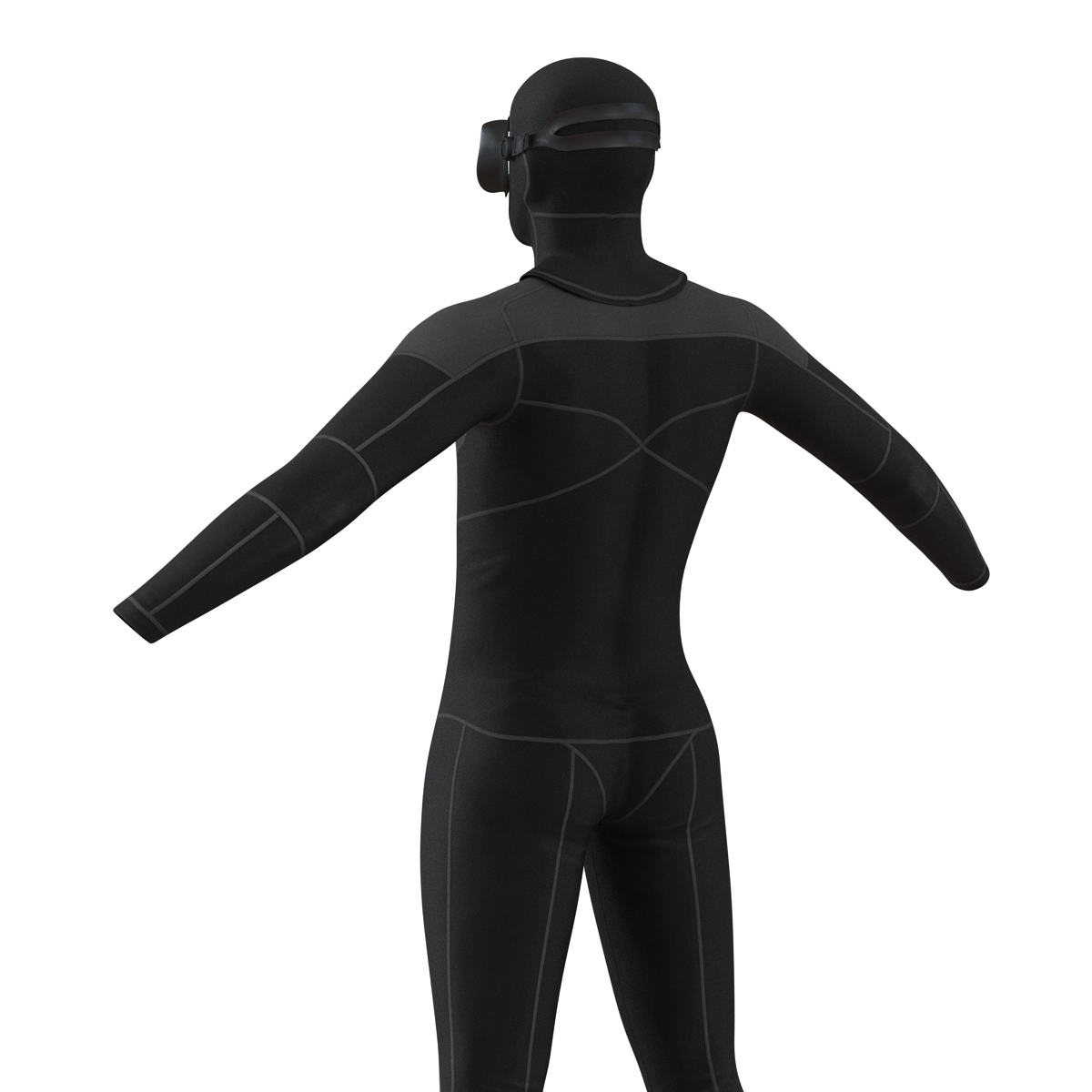 Dive Wetsuit 3D